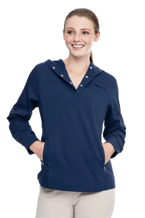 Women's Sea Spray Henley  |  Navy