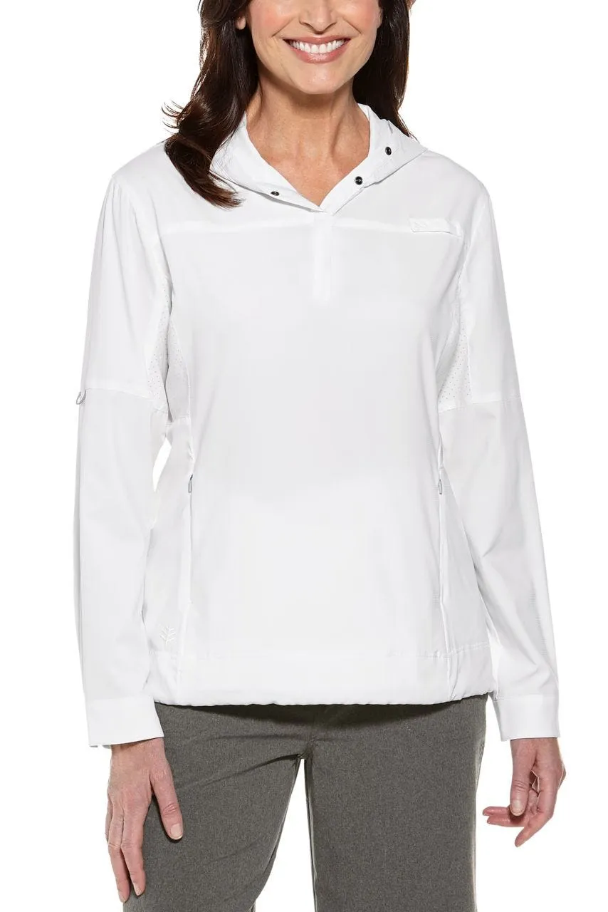 Women's Sea Spray Henley  |  White