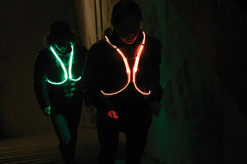 Xinglet Optic Beam™ Rechargeable Flashing Reflective Vest